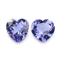 3.82 Ct.Tw.Total Carat Weight Tanzanite Pair from Tanzania Video