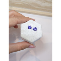 3.82 Ct.Tw.Total Carat Weight Tanzanite Pair from Tanzania Life Style