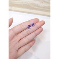 3.82 Ct.Tw.Total Carat Weight Tanzanite Pair from Tanzania Life Style