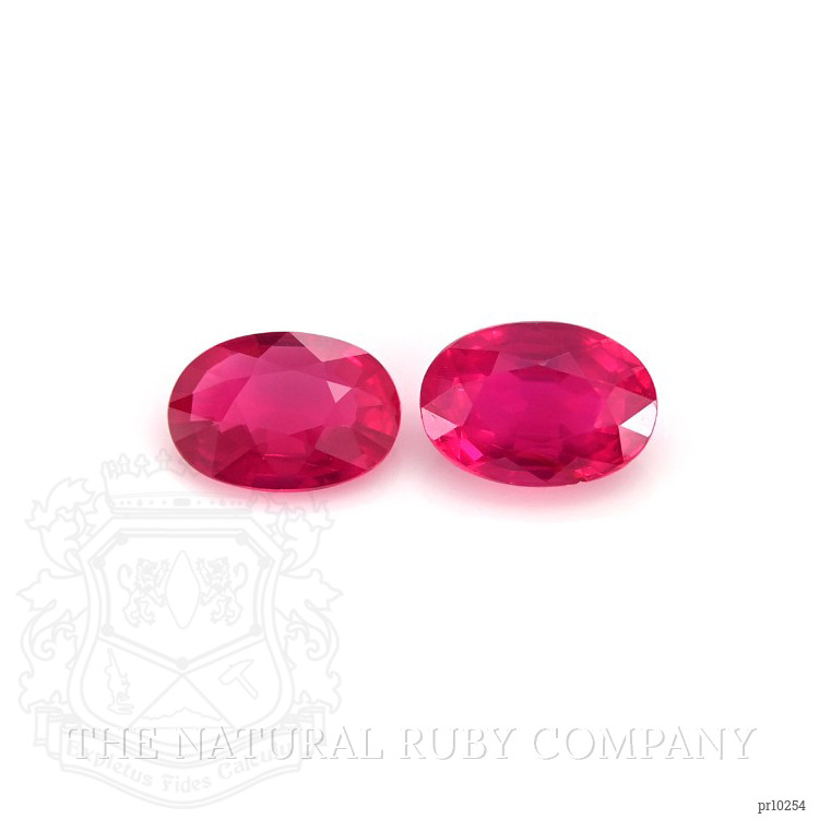 1.10 Ct.Tw. Ruby Pair from Mozambique