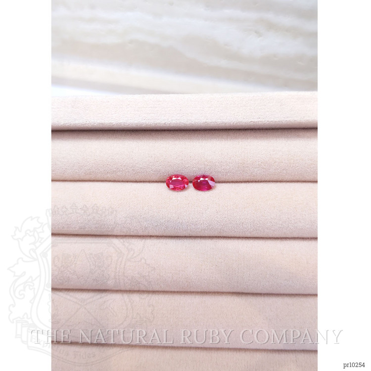 1.10 Ct.Tw. Ruby Pair from Mozambique