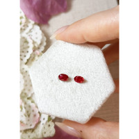 1.05&nbsp;Ct.Tw.Total Carat Weight Ruby Pair from Burma (Myanmar) Life Style