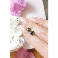 3.60&nbsp;Ct.Tw.Total Carat Weight Bluish Green Sapphire Pair from Ceylon (Sri Lanka) Life Style