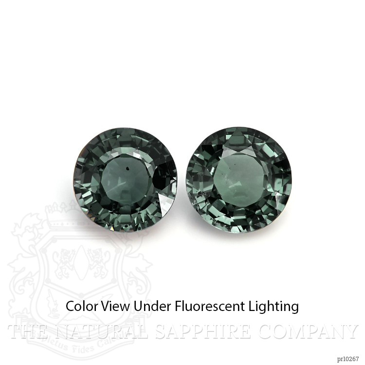 3.98 Ct.Tw. Color Change Sapphire Pair from Madagascar