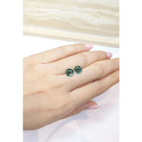 3.98 Ct.Tw.Total Carat Weight Color Change Sapphire Pair from Madagascar Life Style