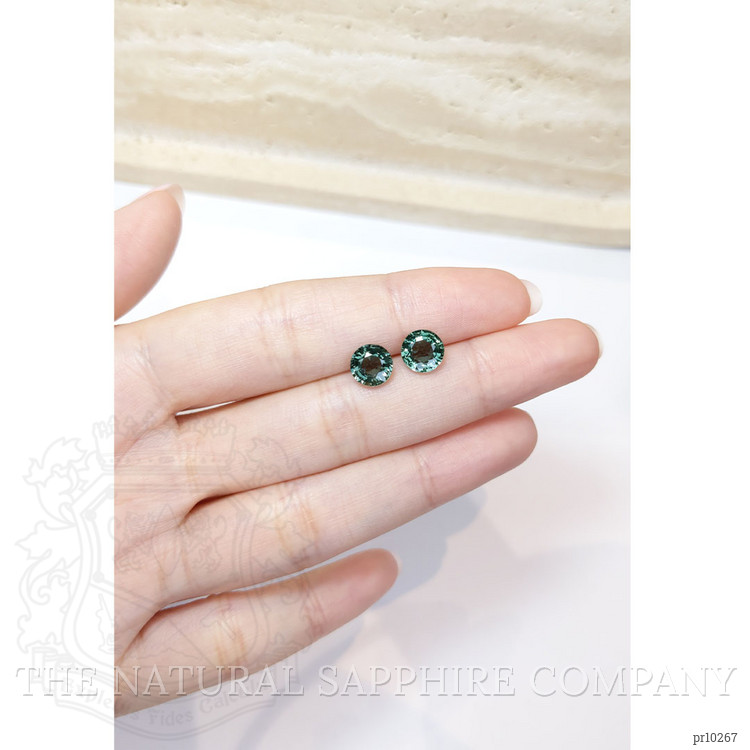 3.98 Ct.Tw. Color Change Sapphire Pair from Madagascar