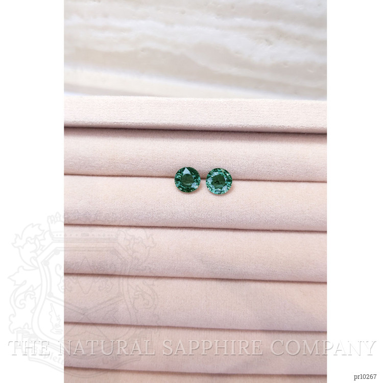 3.98 Ct.Tw. Color Change Sapphire Pair from Madagascar