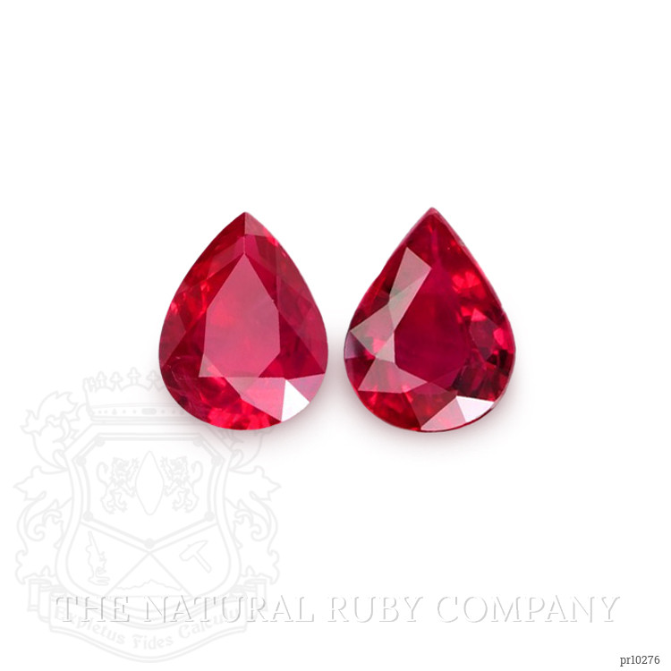 2.15 Ct.Tw. Ruby Pair from Mozambique