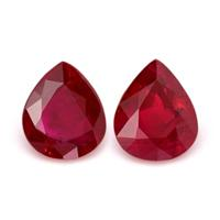 2.68&nbsp;Ct.Tw.Total Carat Weight Ruby Pair from Mozambique Video