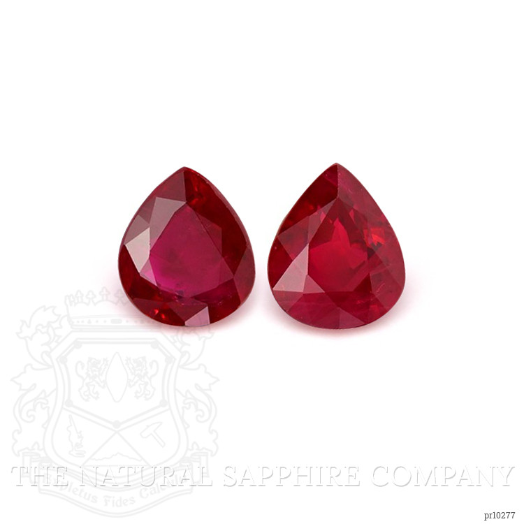 2.68 Ct.Tw. Ruby Pair from Mozambique