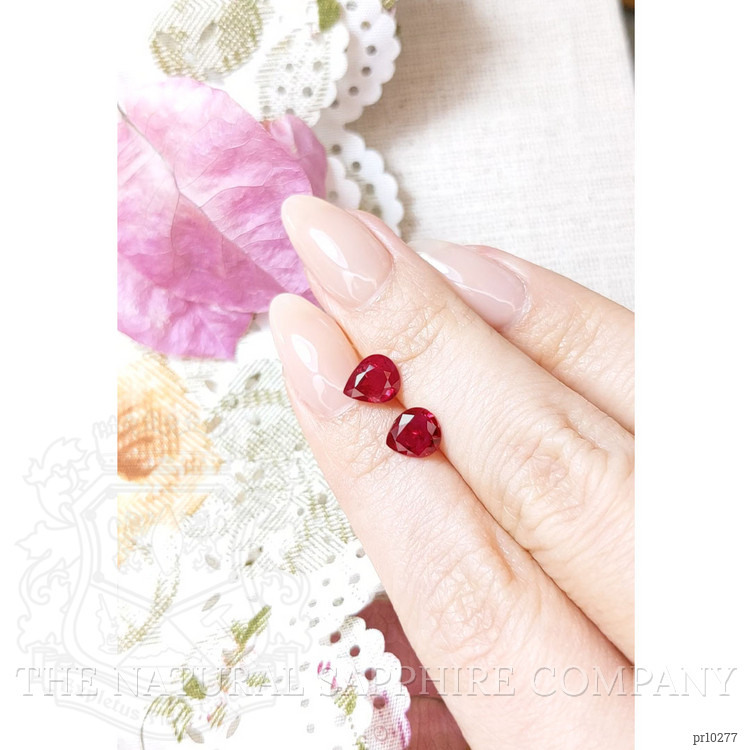 2.68 Ct.Tw. Ruby Pair from Mozambique