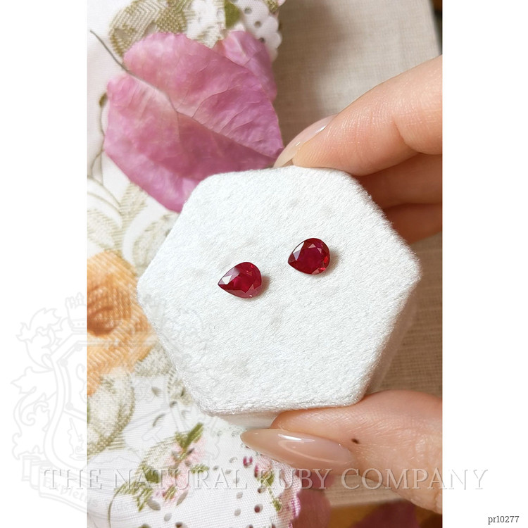 2.68 Ct.Tw. Ruby Pair from Mozambique