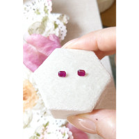 0.97&nbsp;Ct.Tw.Total Carat Weight Ruby Pair from Mozambique Life Style