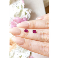 0.97&nbsp;Ct.Tw.Total Carat Weight Ruby Pair from Mozambique Life Style