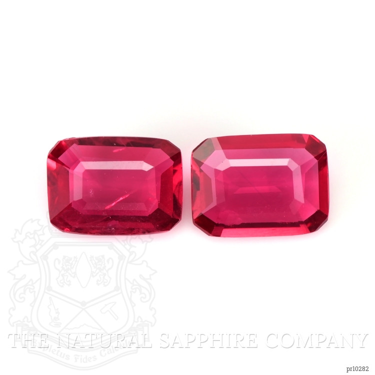2.16 Ct.Tw. Ruby Pair from Mozambique