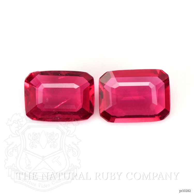 2.16 Ct.Tw. Ruby Pair from Mozambique