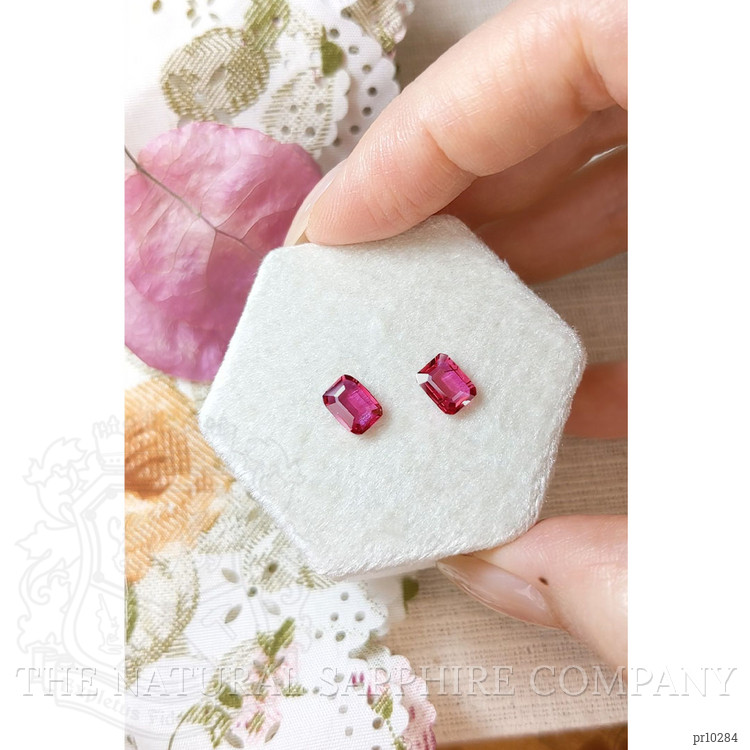 1.83 Ct.Tw. Ruby Pair from Mozambique