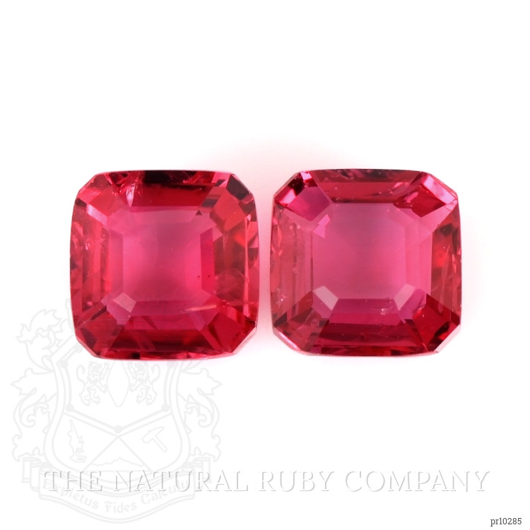 2.09 Ct.Tw. Ruby Pair from Mozambique