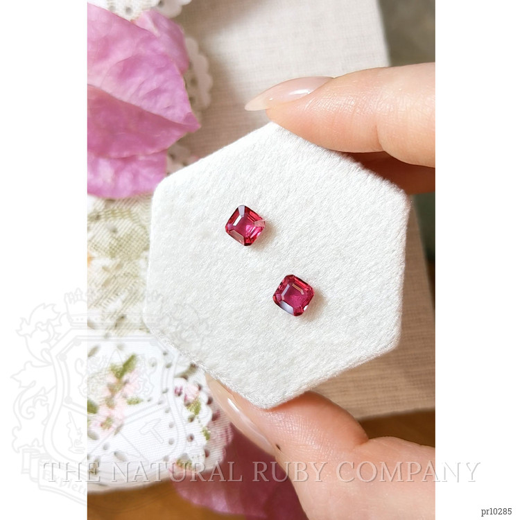 2.09 Ct.Tw. Ruby Pair from Mozambique
