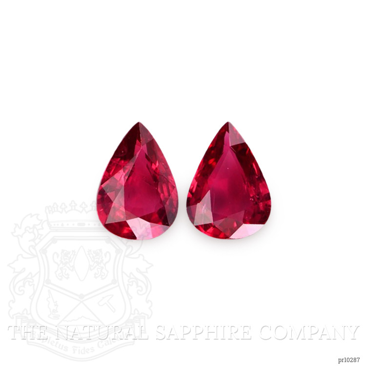 2.35 Ct.Tw. Ruby Pair from Mozambique