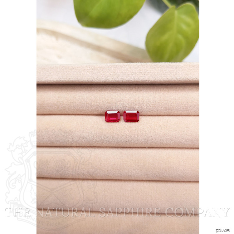 2.40 Ct.Tw. Ruby Pair from Mozambique