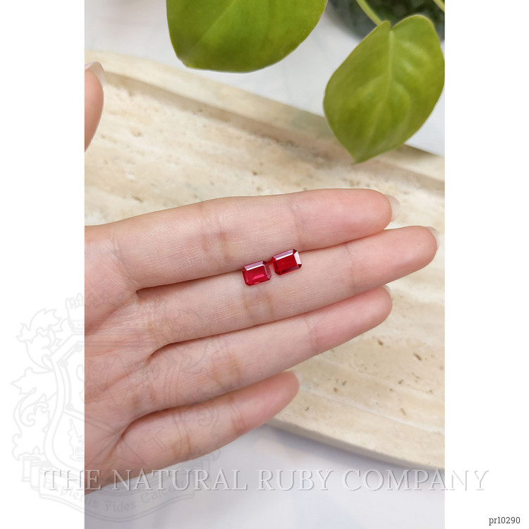 2.40 Ct.Tw. Ruby Pair from Mozambique