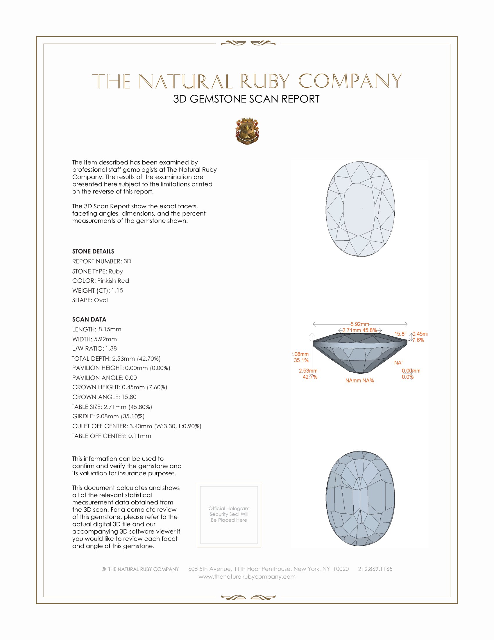 2.40 Ct.Tw. Ruby Pair from Mozambique