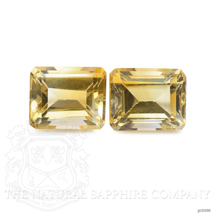 9.54 Ct.Tw. Citrine Pair from Brazil