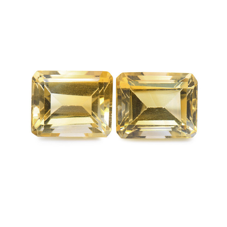 9.54 Ct.Tw. Citrine Pair from Brazil