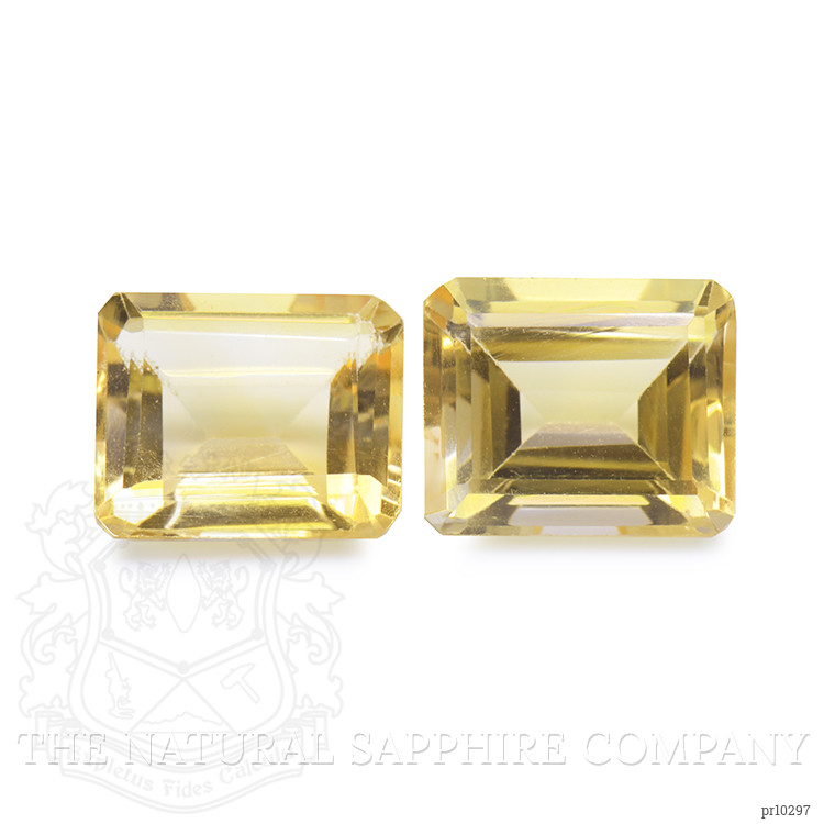 8.94 Ct.Tw. Citrine Pair from Brazil