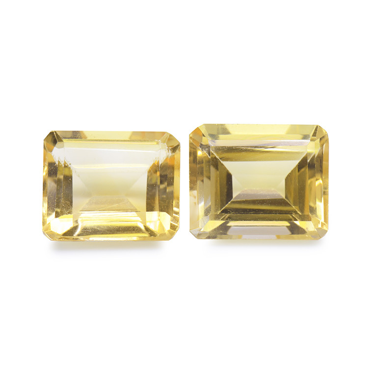 8.94 Ct.Tw. Citrine Pair from Brazil