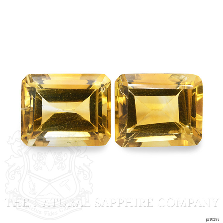 8.49 Ct.Tw. Citrine Pair from Brazil