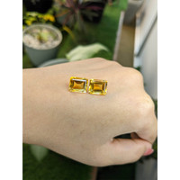 8.49 Ct.Tw.Total Carat Weight Citrine Pair from Brazil Life Style