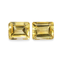9.67 Ct.Tw.Total Carat Weight Citrine Pair from Brazil Image