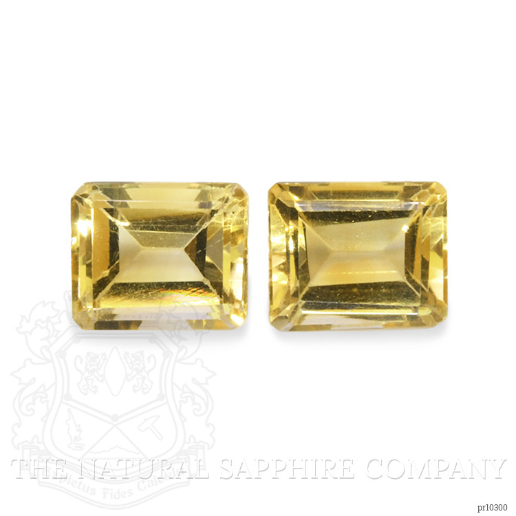 9.67 Ct.Tw. Citrine Pair from Brazil