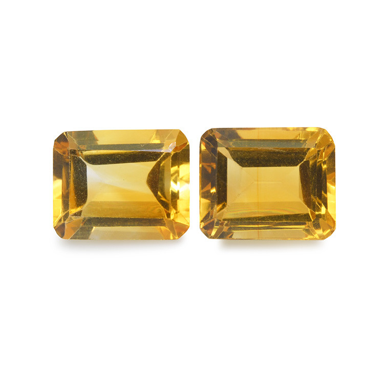 8.71 Ct.Tw. Citrine Pair from Brazil