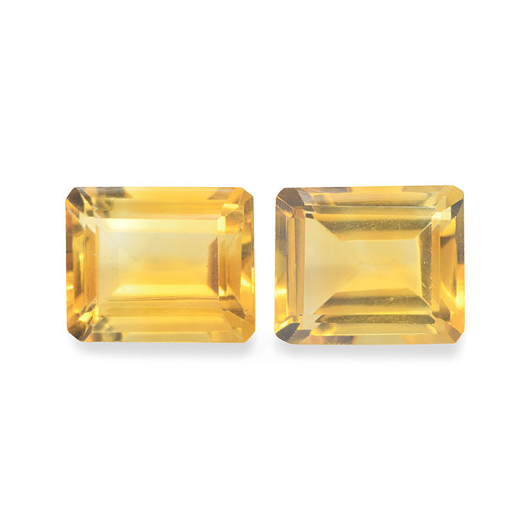 8.32 Ct.Tw. Citrine Pair from Brazil