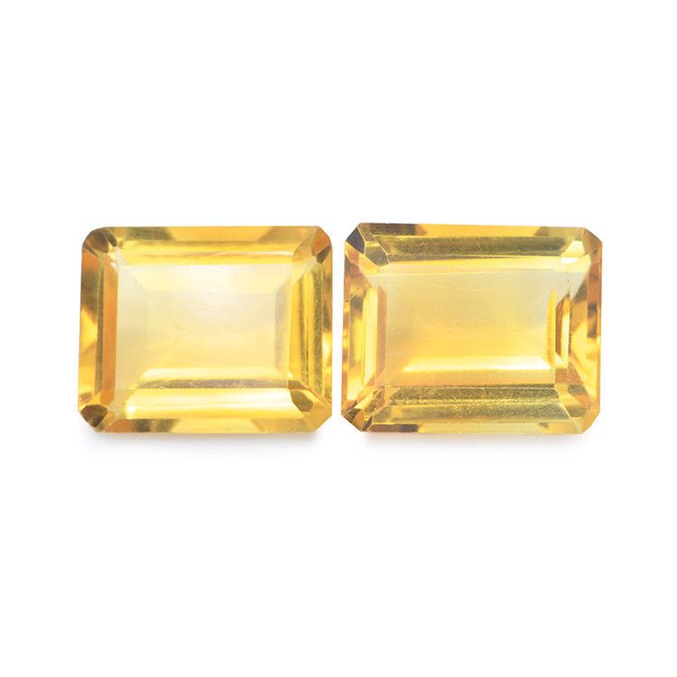 7.89 Ct.Tw. Citrine Pair from Brazil