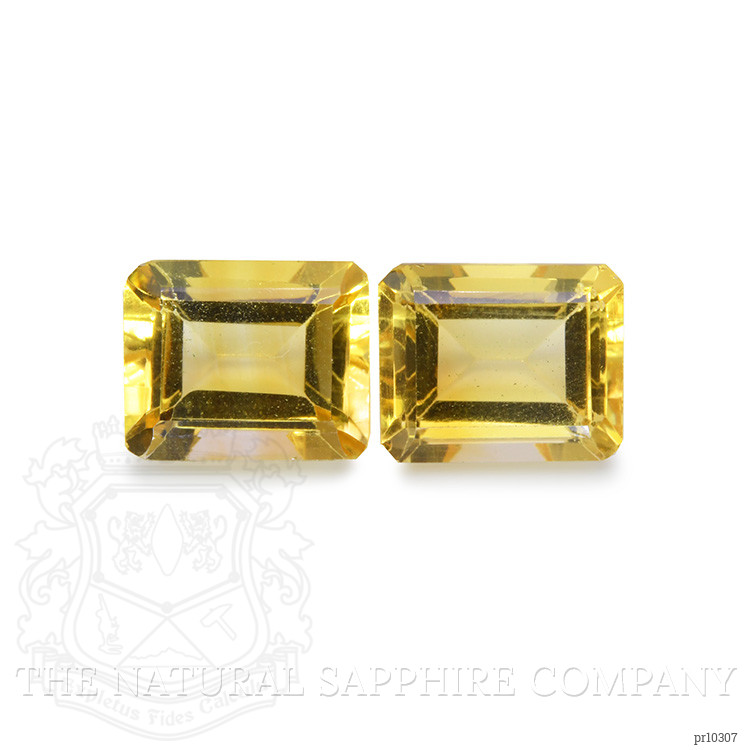 8.52 Ct.Tw. Citrine Pair from Brazil