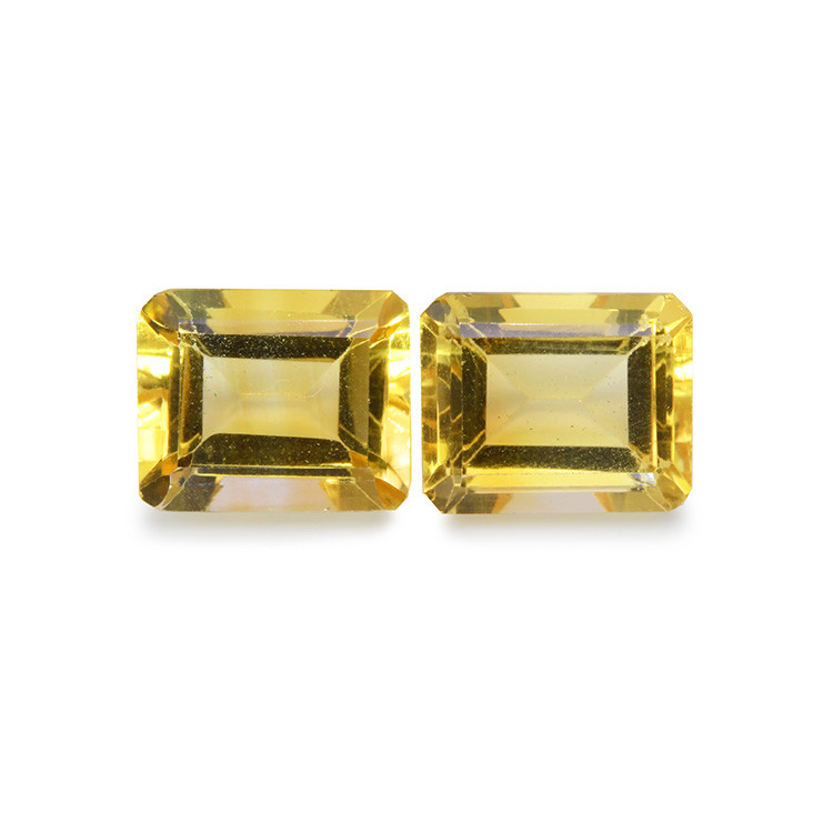 8.52 Ct.Tw. Citrine Pair from Brazil