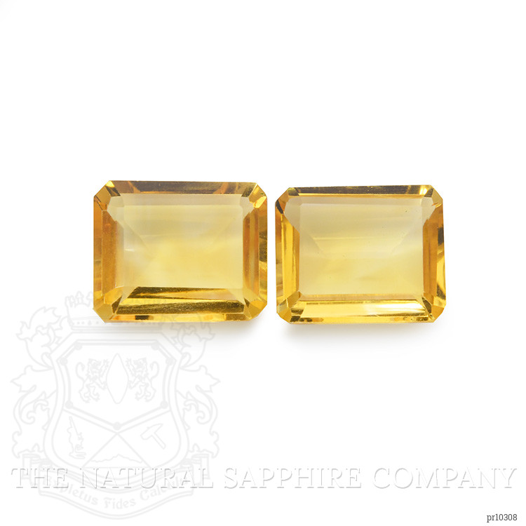 7.00 Ct.Tw. Citrine Pair from Brazil