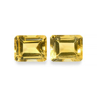 6.73 Ct.Tw.Total Carat Weight Citrine Pair from Brazil Image