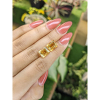 6.73&nbsp;Ct.Tw.Total Carat Weight Citrine Pair from Brazil Life Style