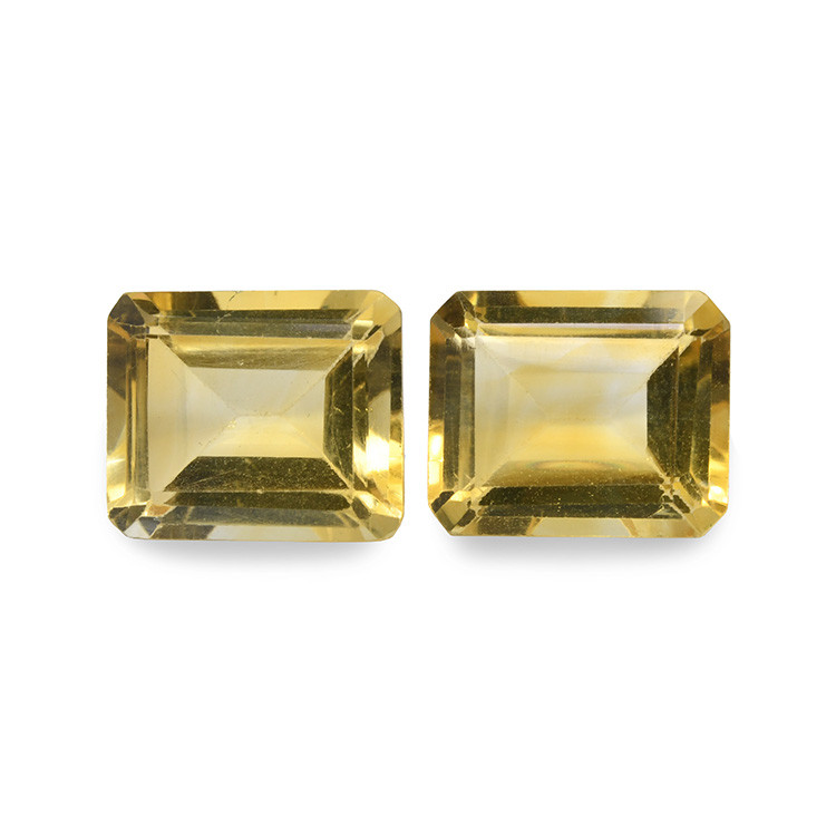 7.99 Ct.Tw. Citrine Pair from Brazil