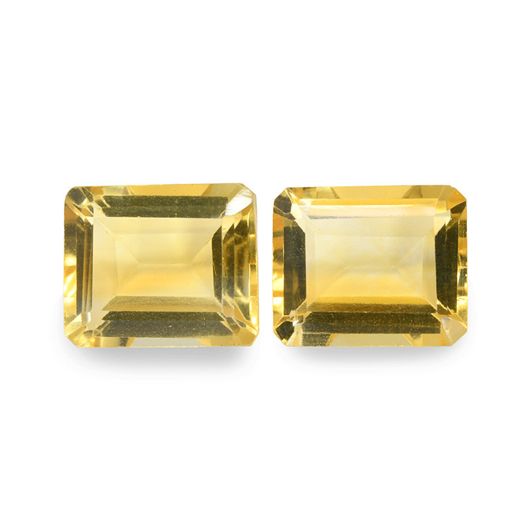 7.96 Ct.Tw. Citrine Pair from Brazil