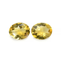 6.96 Ct.Tw.Total Carat Weight Citrine Pair from Brazil Image