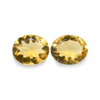 6.73 Ct.Tw. Oval Citrine Pair