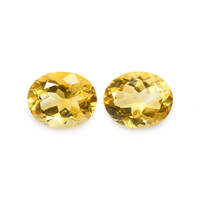 8.07 Ct.Tw. Oval Citrine Pair