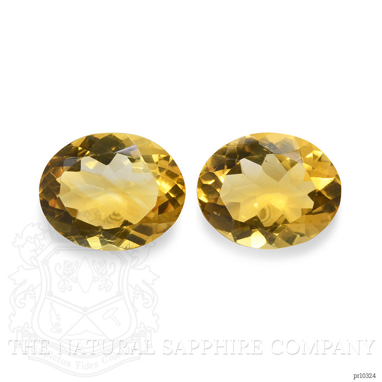 7.00 Ct.Tw. Citrine Pair from Brazil