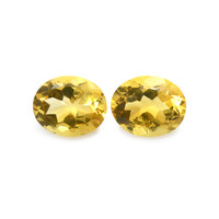 8.09 Ct.Tw.Total Carat Weight Citrine Pair from Brazil Image